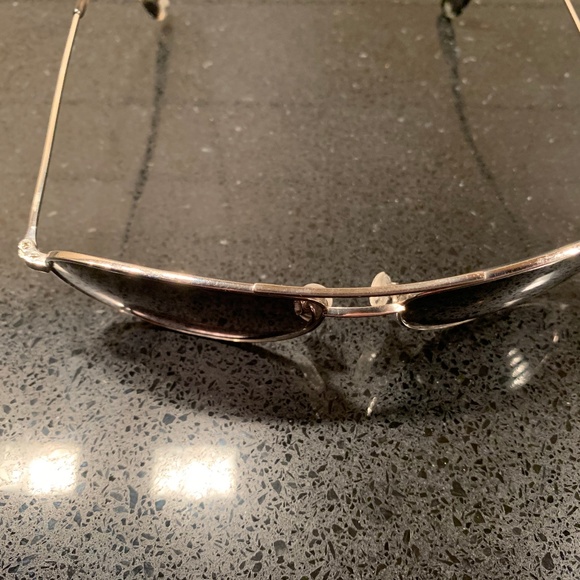 Maui Jim Polarized Silver Aviator Sunglass